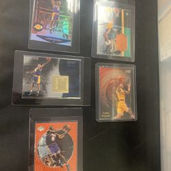 Upper Deck Kobe Bryant Trading Cards Lot Of 5 