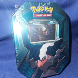 Pokemon TCG Triple Whammy Collector's Tin Darkrai, SEALED!