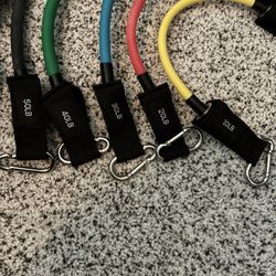 Exercise Resistance Bands Assorted