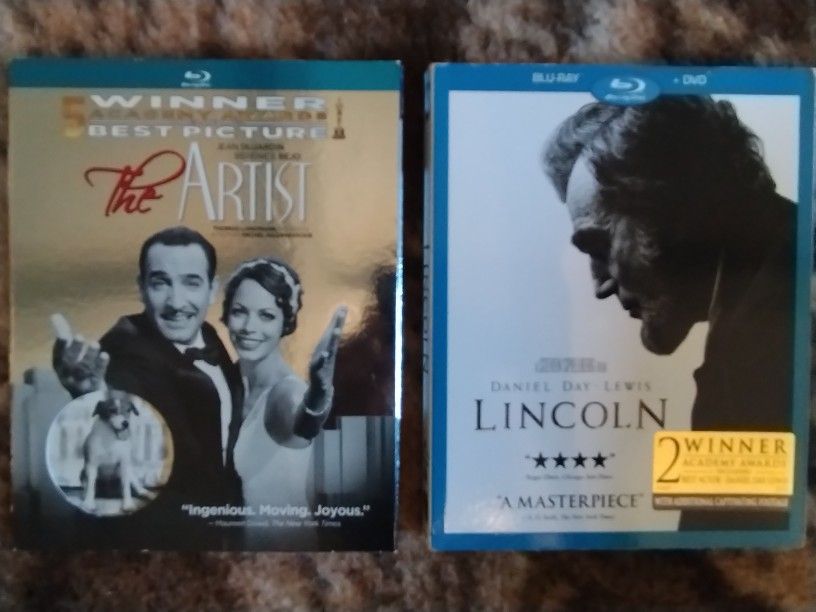 Lincoln & The Artist Blu-ray DVD Movies