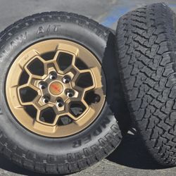TRD Style 17 inch wheels Rims Tires Tacoma 4Runner FJ Cruiser