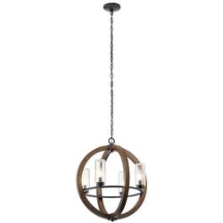 kichler 6 bulb chandelier