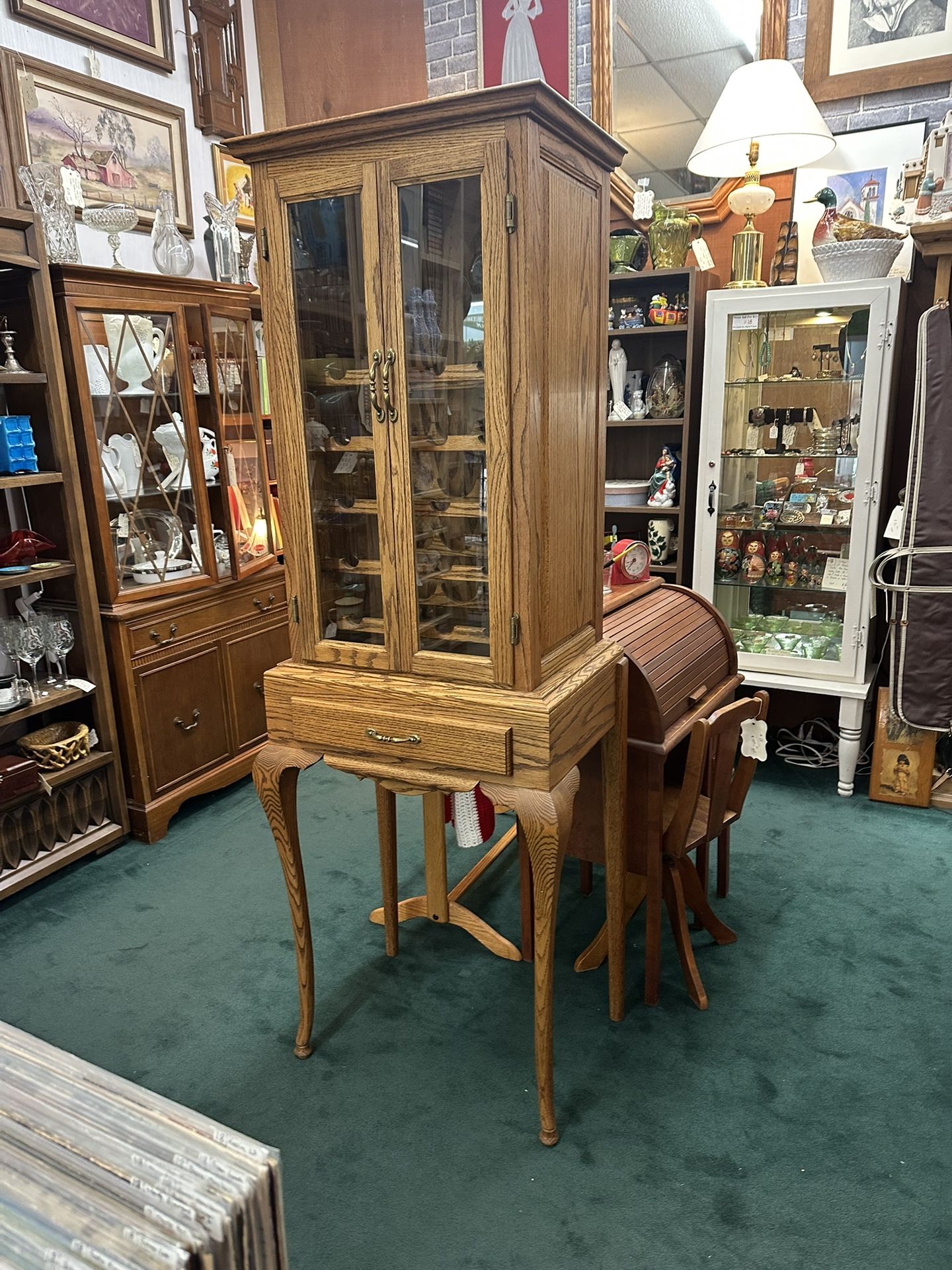 Vintage Wine Cabinet