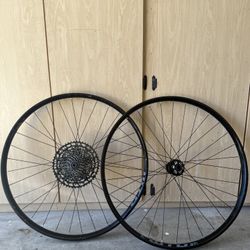 WTB ST i30 29” Front Wheel + Novatec Rear Hub & SRAM NX Cassette