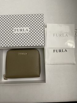 Unused Furla Mini Compact Wallet- Like New Condition 