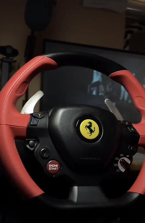 Xbox Ferrari Steering Wheel