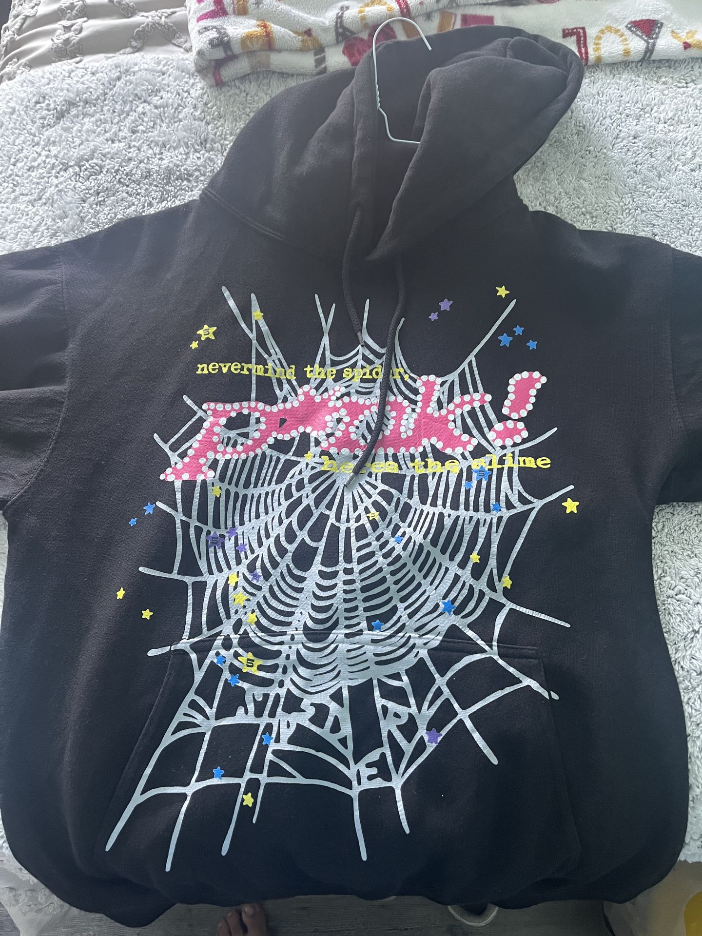 spider hoodie medium