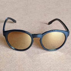 NEW Nectar Traveller black frame gold reflective lens mens womens unisex polarized sunglasses