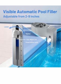 Automatic Pool Filler with Visible Water Level