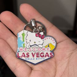 Las Vegas Hello Kitty Keychain 