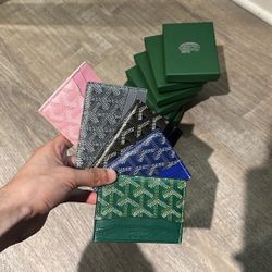 Goyard Card Holders