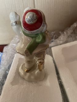 Lenox Skating Bear Figurine 