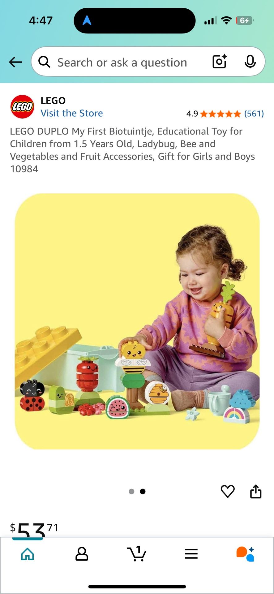 Lego Duplo Organic  Garden Sets
