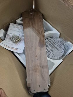 Flush Mount Ceiling Fan with Light