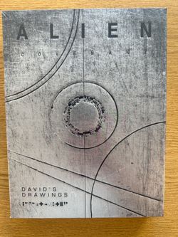 ALIEN COVENANT David's Drawings Dane Hallett & Matt Hatton Titan Books Sealed $30.00