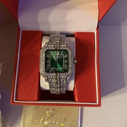 mossinite watch (passes tester)