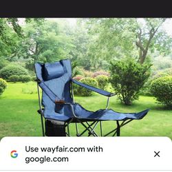 2 Mac Sport Camping Chairs With Ottoman 