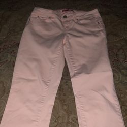 Pink Jeans By Wannabetterbutt Size 9 Good Condition