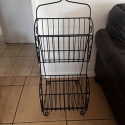 Black, Magazines Rack