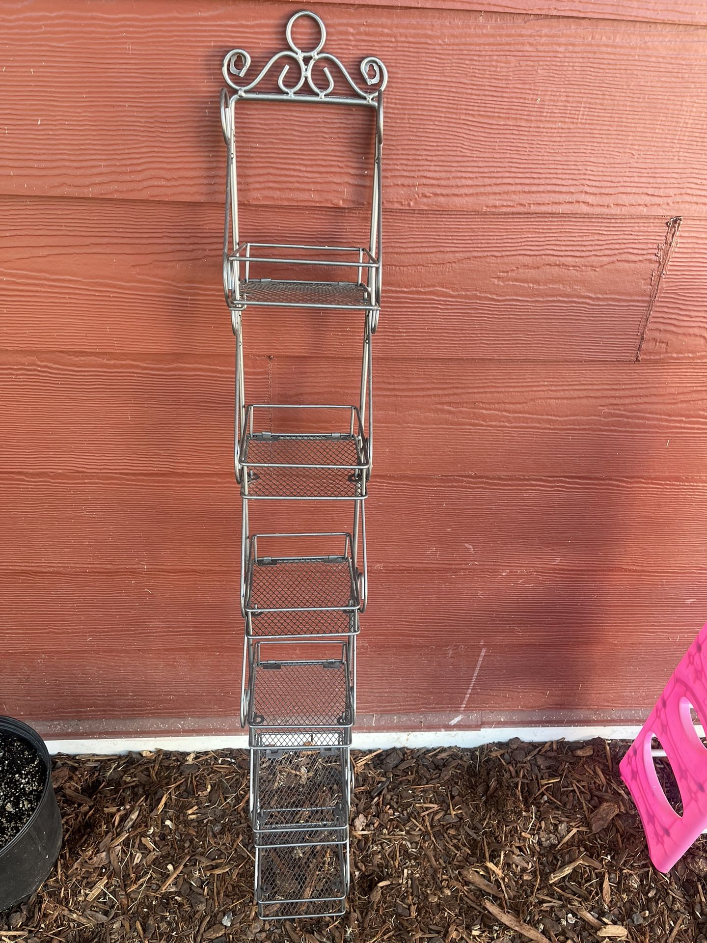 Foldable Metal Rack Organizer