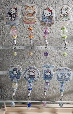 Beaded Badge Reels