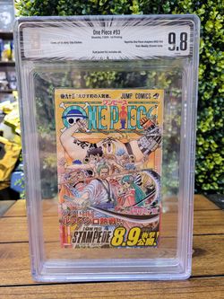 BGS 9.8 One Piece Vol. 93 Japanese 1st Printed Edition Comic