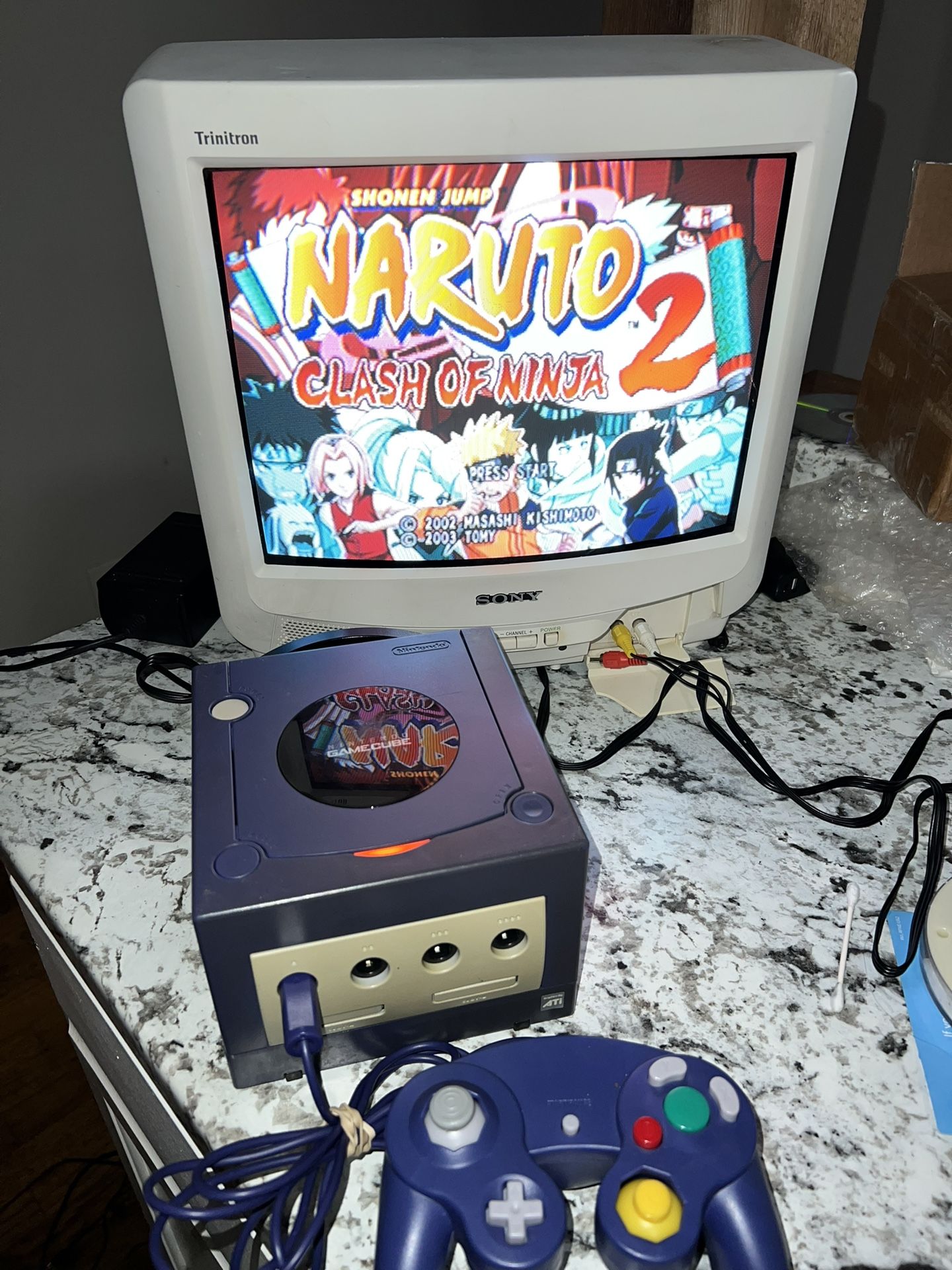 Nintendo GameCube Indigo console