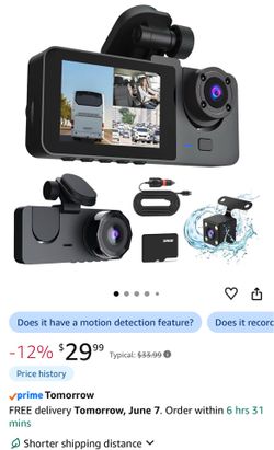 Dash Cam - New