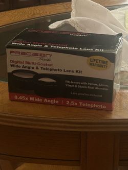WIDE ANGLE & TELEPHOTO LENS KIT