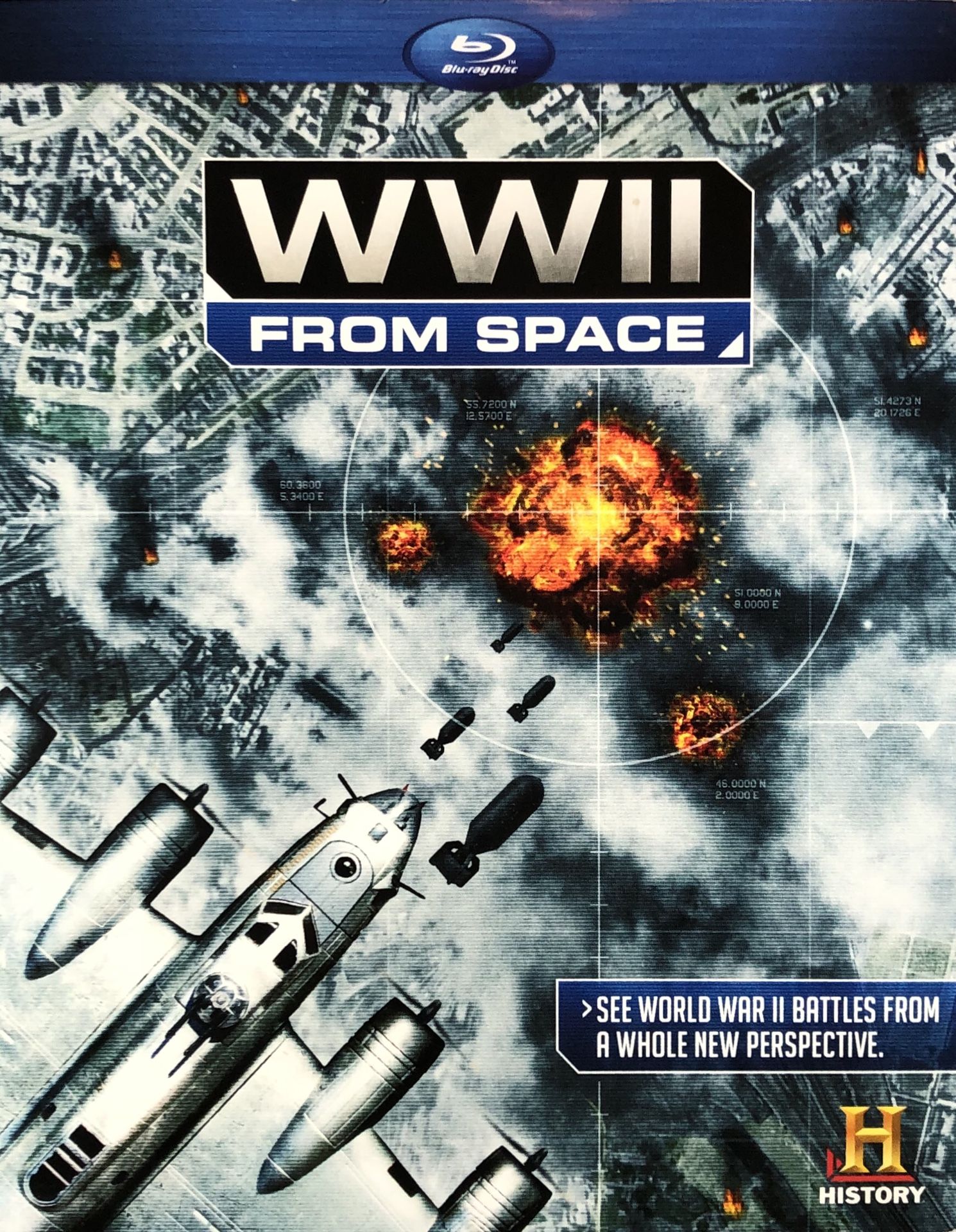 WWII FROM SPACE, Blu-ray Disc Video Movie - Brand New, Widescreen