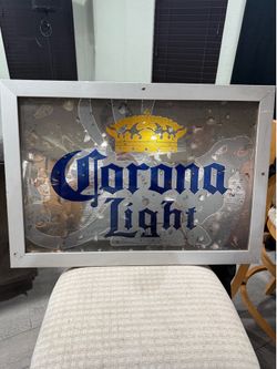 Man cave Corona sign