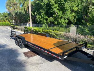 BRAND NEW 7x24 EQUIPMENT TRAILER