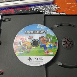 Ps5 PlayStation 5 Minecraft Physical Disc 