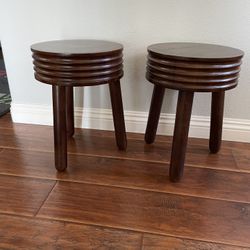 Set of Stools (16” H &12” D )