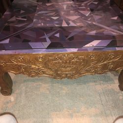 Coffee Table With Glass Top