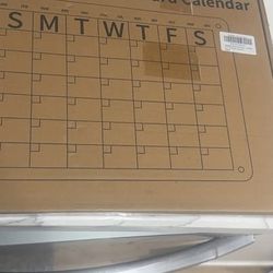 Magnetic Dry Erase Board Calendar