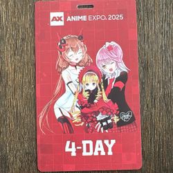 4-Day Anime Expo Pass - $160