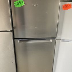 Whirlpool Top And Bottom Fridge Stainless 24 Wide And Repair 