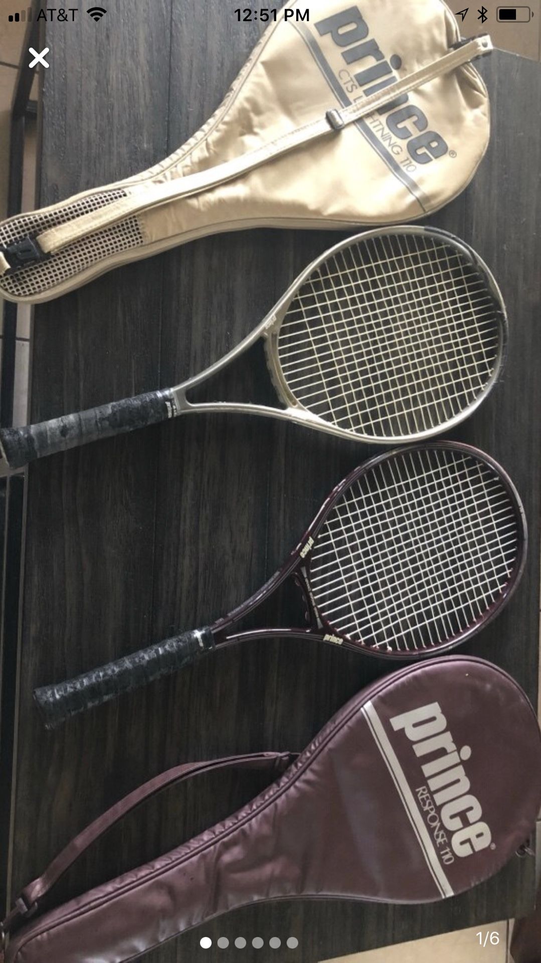 Tennis rackets