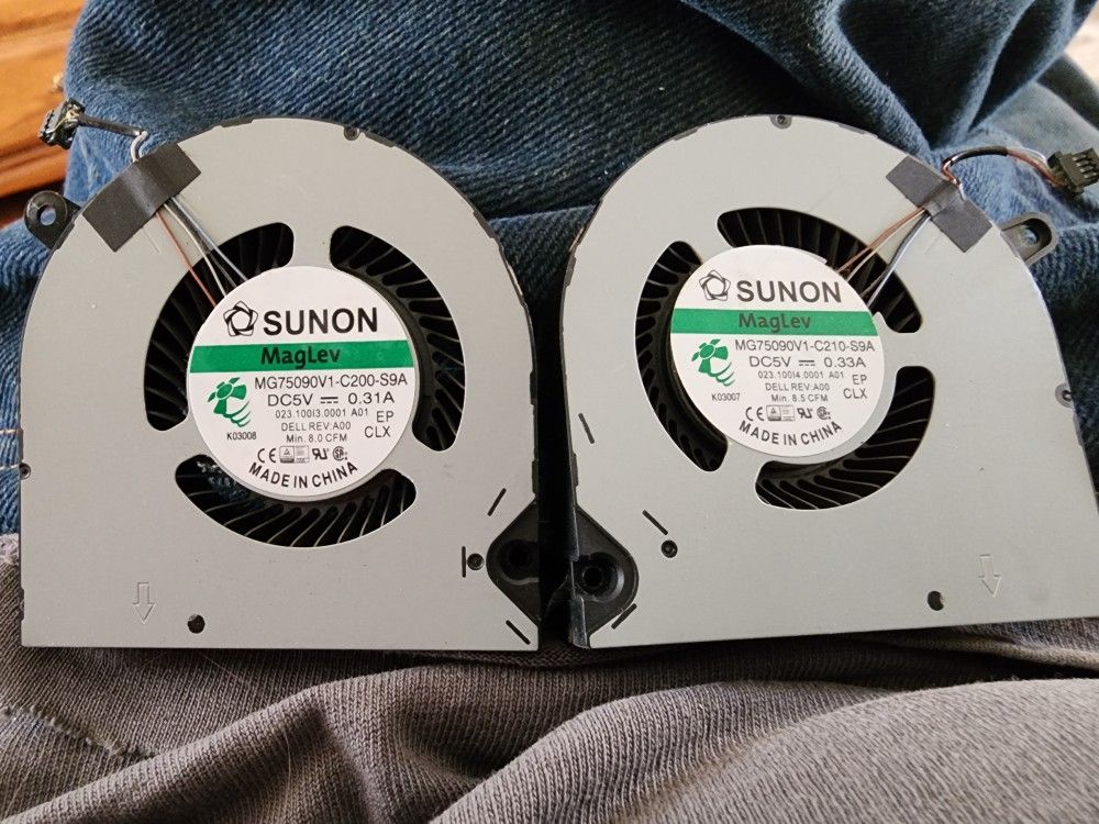 Dell G5 Cooling Fans