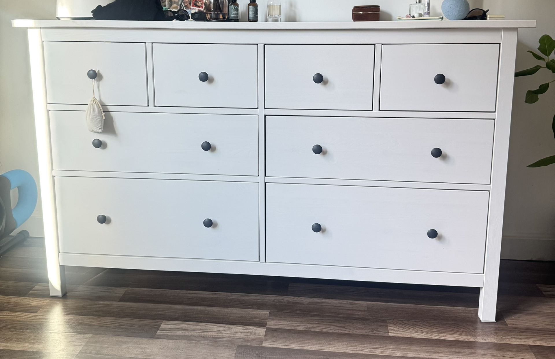 IKEA Hemnes White 8-Drawer Dresser
