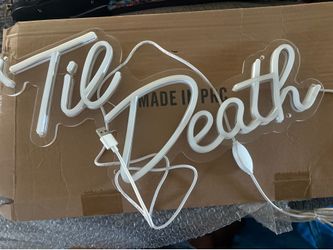 Neon LED Light Sign