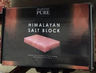 Himalayan salt block