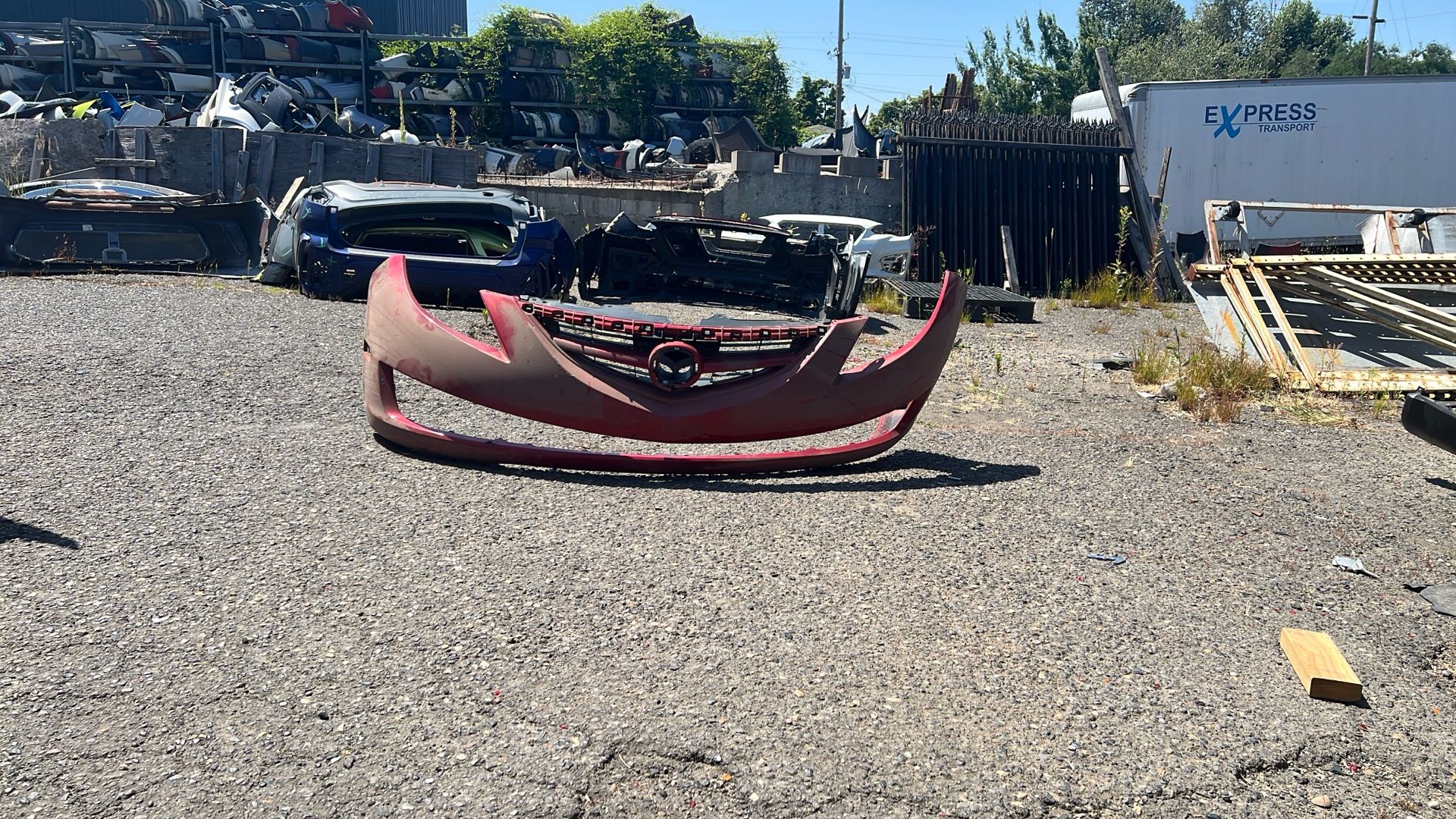 2009 To 2013 Mazda 6 Front Bumper #B580 MA1000 222