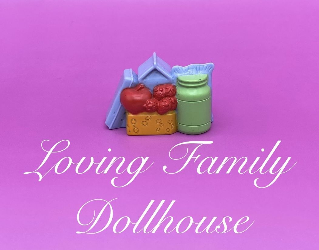 Fisher Price Loving Family Dollhouse Food Kitchen Groceries for Refrigerator