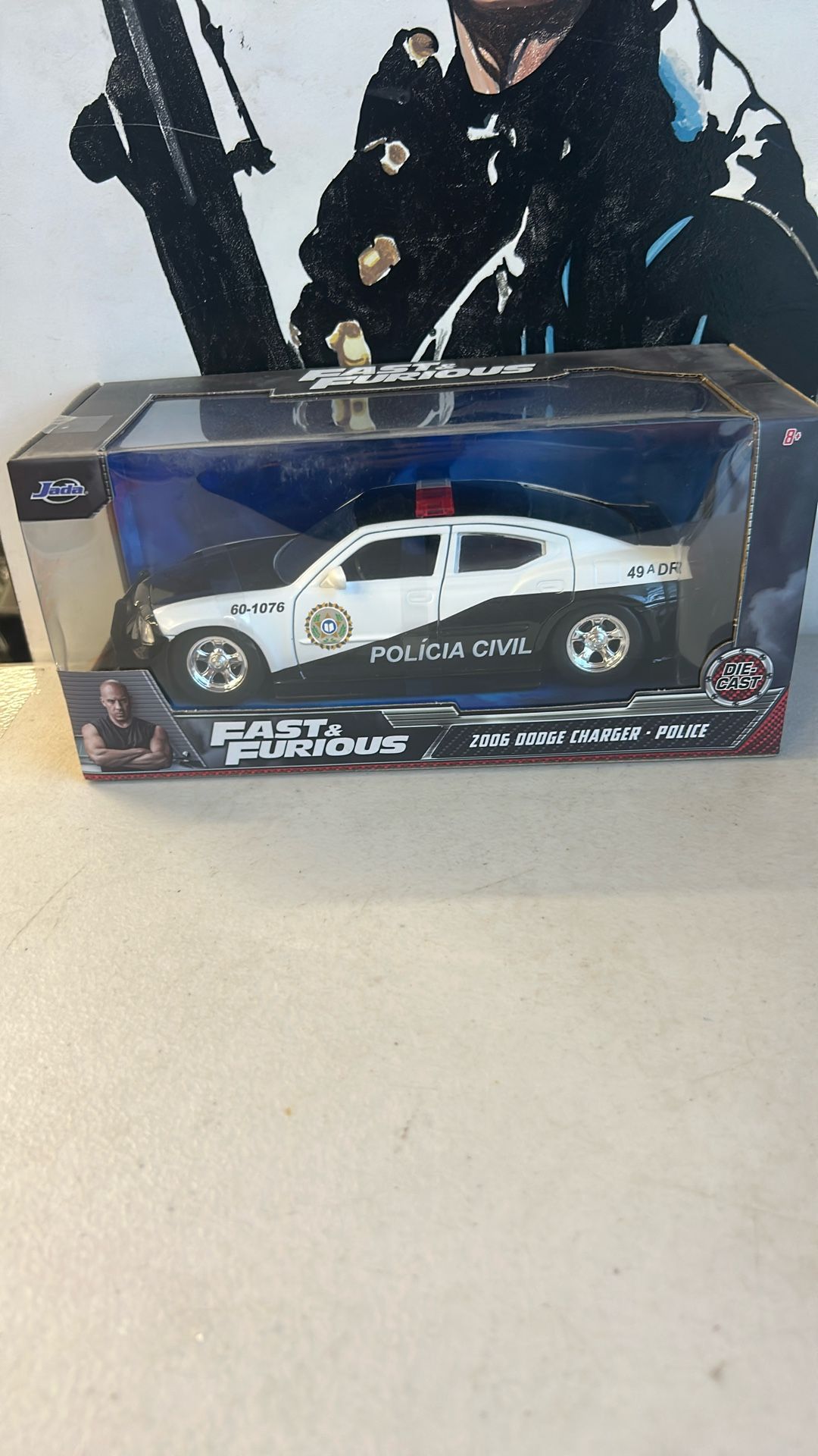 Jada toys 1/24 scale Fast & Furious 2006 Dodge Charger police