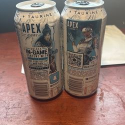 Limited Edition Apex Legends Monster Energy Drinks