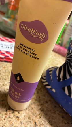 Menstrual cup cleaner