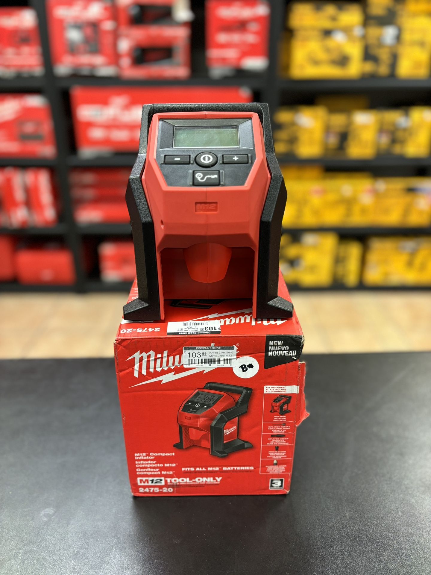 Milwaukee M12 Compact Inflator Home Depot M12 Inflator Milwaukee