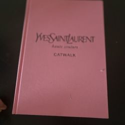 Pink Ysl Coffee Book 